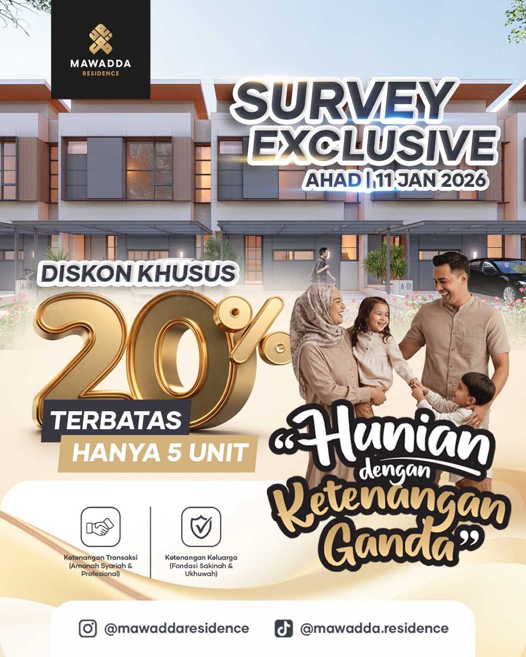 Mawadda Residence Progress